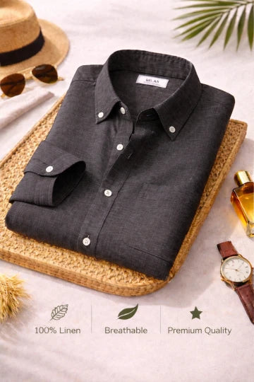 Men's Premium Linen Shirt Combo Set 5 Linen Shirts Combo Pack (4 Shirts)