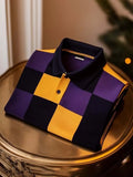 Men’s Classic Business Button Short Sleeve Shirt